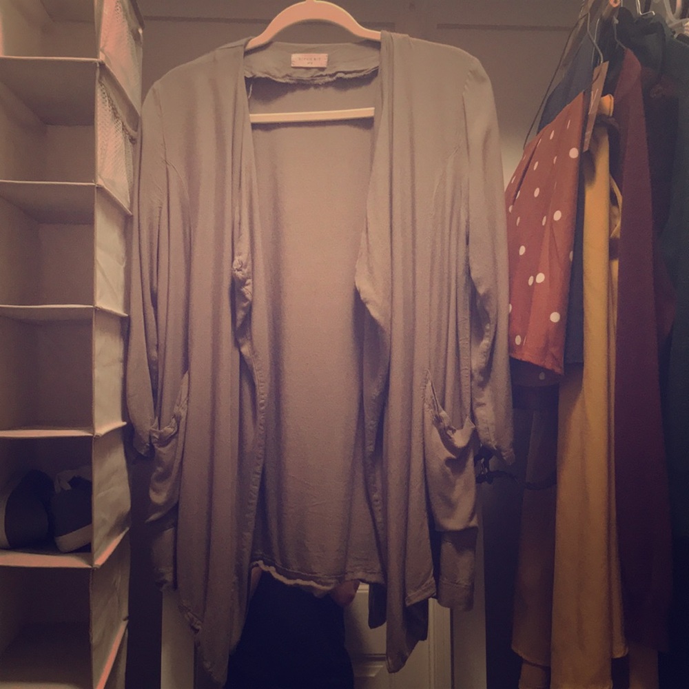 Army Green Sophie Rue Cardigan